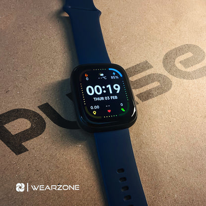 PULSE WEARZONE | Smartwatch para seu dia a dia |A PROVA D'ÁGUA, ALEXA integrada, Até 7 Dias de Bateria